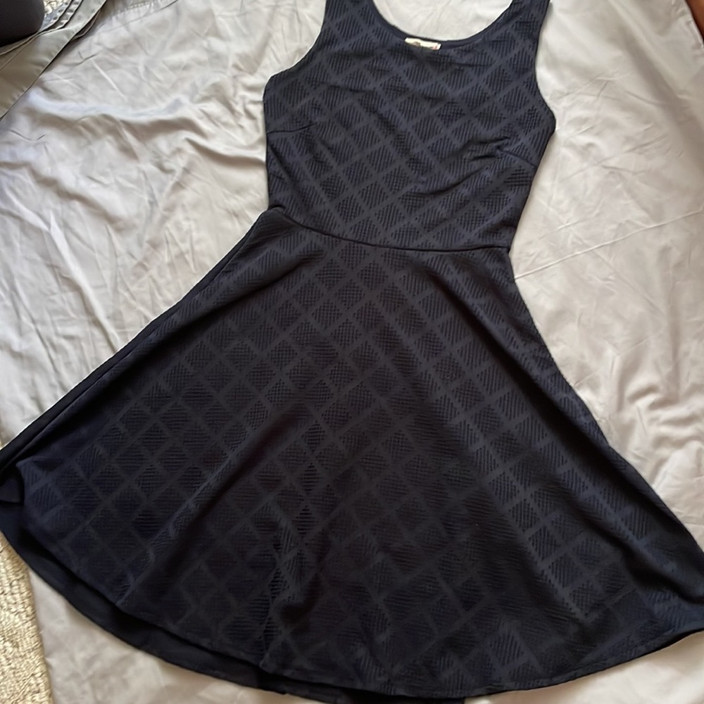 Le Lis A-line Navy Dress | Size: Medium